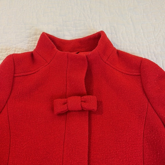 Crewcuts Red Wool Coat - Picture 3 of 5